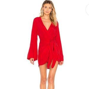 The Janeiro Mini Dress in Red